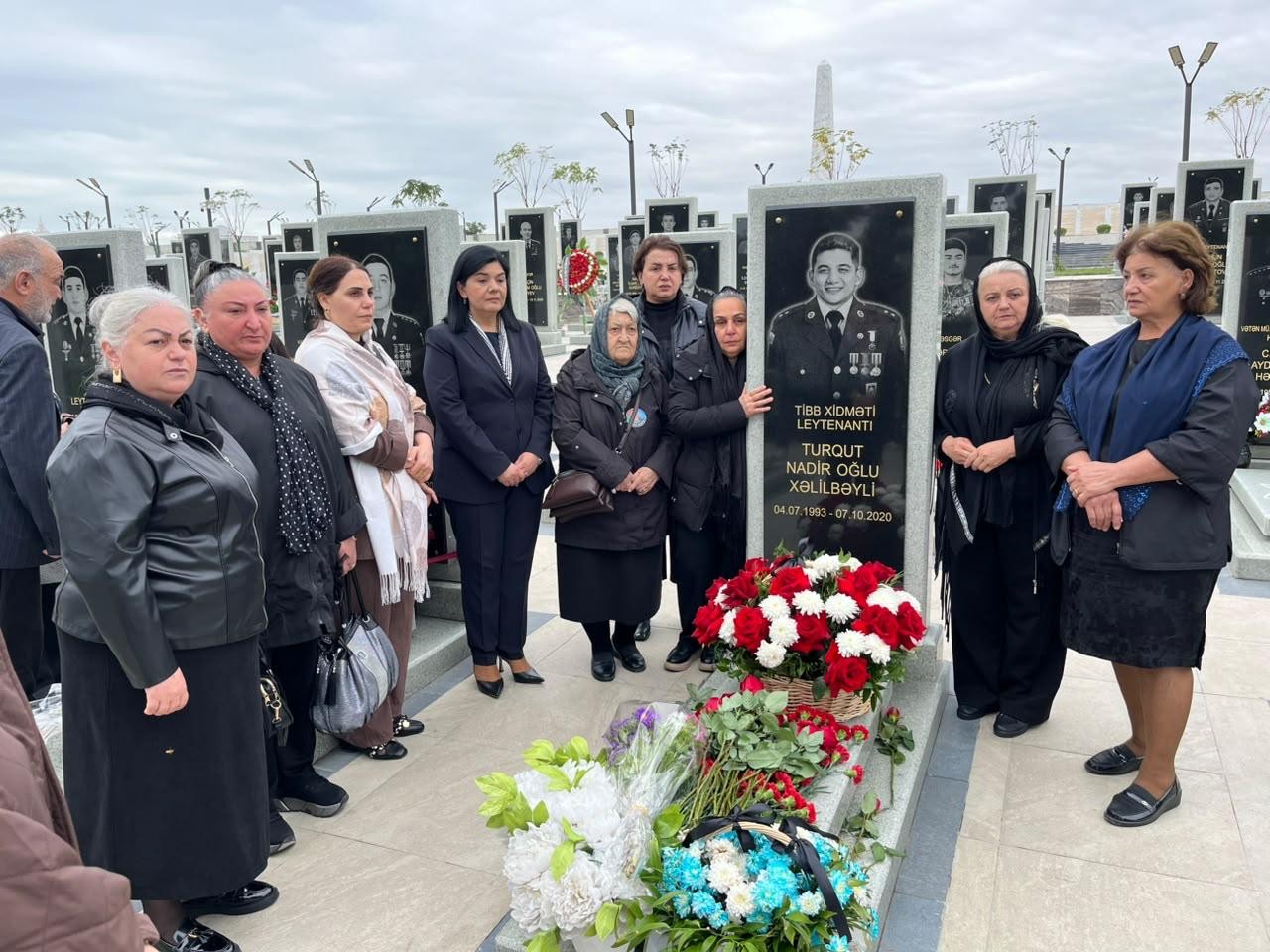 Abşeronda şəhid qəhrəmanlarımızın anım günləri qeyd edilib - FOTOLAR